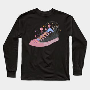 Converse in Bloom - multi Long Sleeve T-Shirt